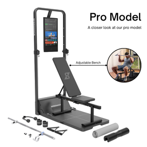 PRO: Speediance Gym Monster V2 with Adjustable Bench