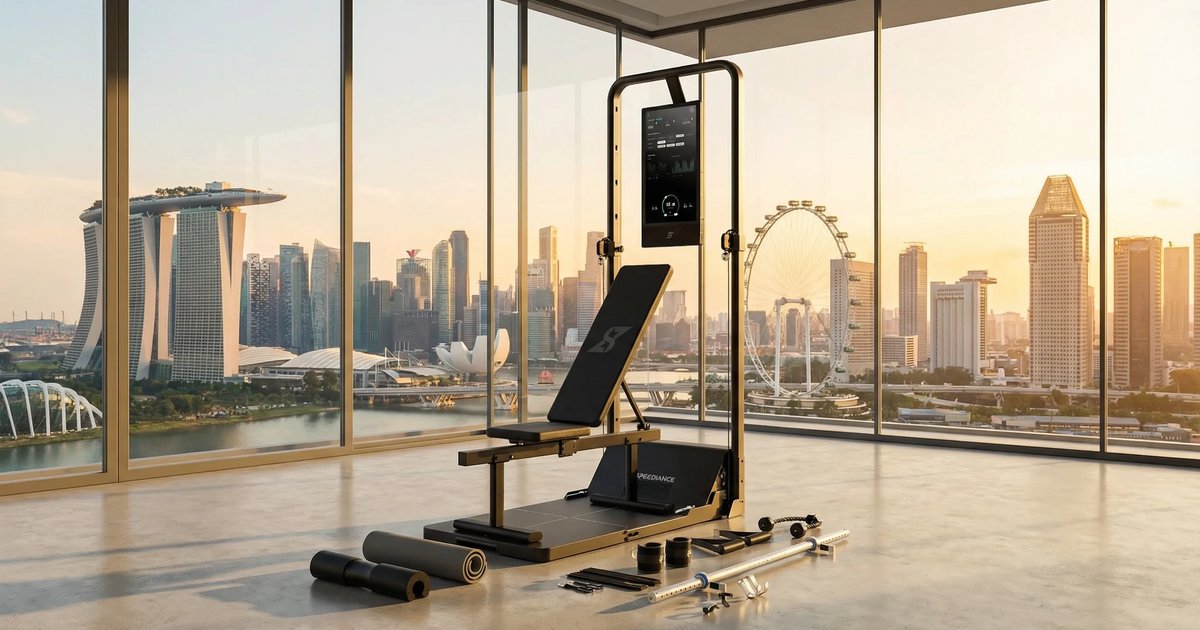 りくまる Speediance Gym Monster Singapore's Smartest Home Gym — Speediance Gym Monster V2